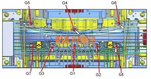 汽车前保险杠设计经验，针对大型薄壁如何设计模具,汽车前保险杠设计经验，针对大型薄壁如何设计模具,设计,模具,第7张