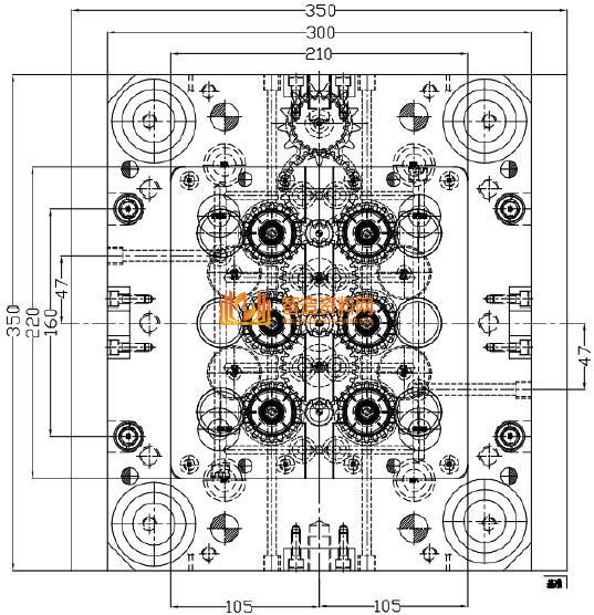 注塑模具设计之蝴蝶结翻盖设计,模具设计,注塑,设计,第5张 注塑模具设计之蝴蝶结翻盖设计,模具设计,注塑,设计,第5张