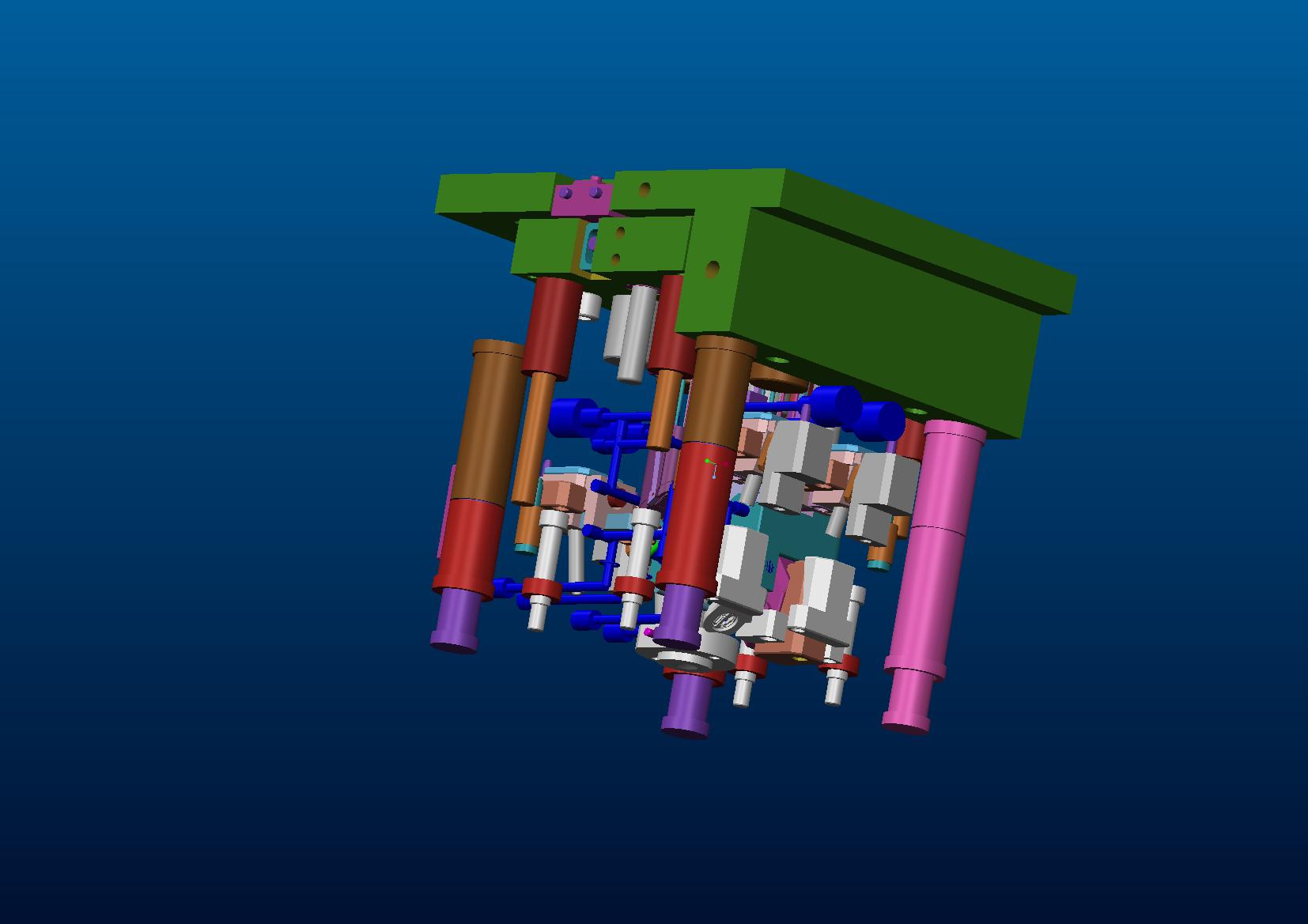 一套低压注塑模具,NeadPay,模具,注塑,第3张 一套低压注塑模具,NeadPay,模具,注塑,第3张
