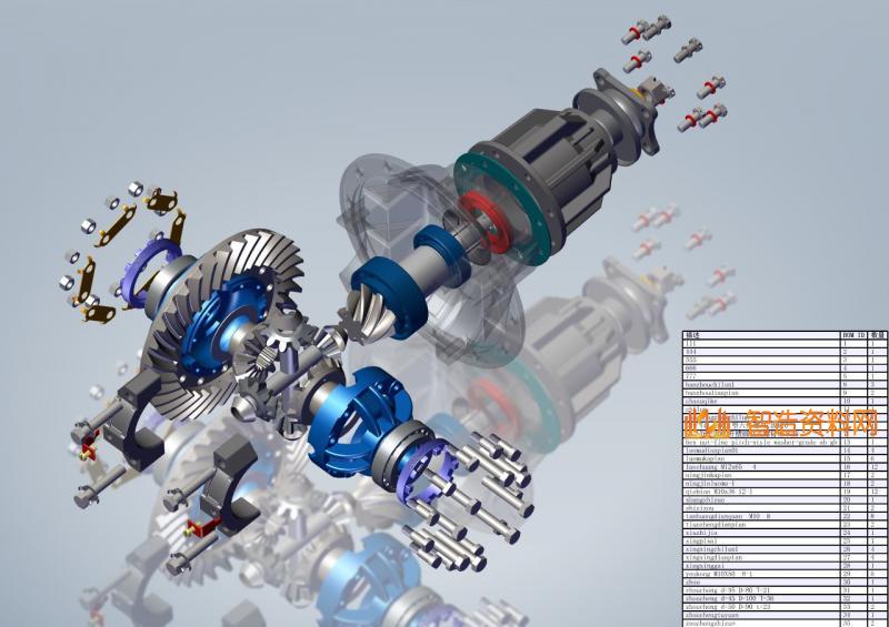 汽车后桥SW模型图纸,NeadPay,图纸,模型,第1张 汽车后桥SW模型图纸,NeadPay,图纸,模型,第1张