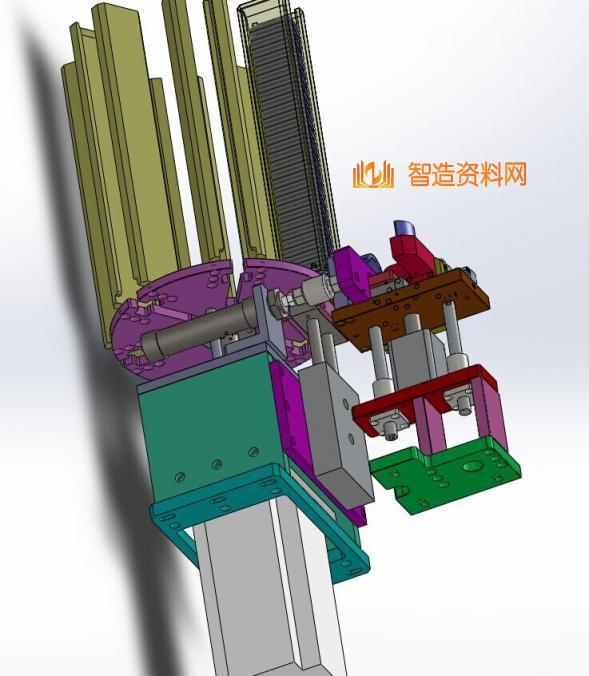 转盘叠料上料下料机构图纸(磁瓦存储组件),NeadPay,图纸,盘,第9张 转盘叠料上料下料机构图纸(磁瓦存储组件),NeadPay,图纸,盘,第9张