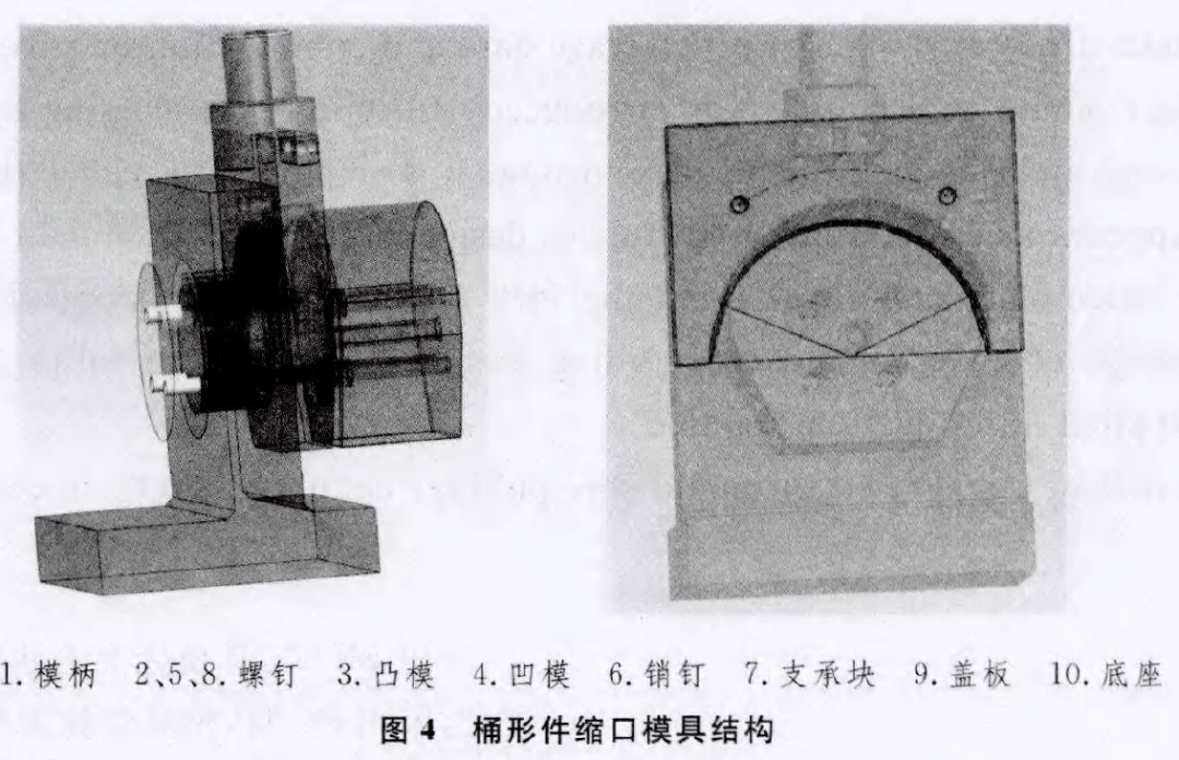 【另类技术】桶身件缩口成形工艺与模具设计,模具,设计,模具设计,第5张 【另类技术】桶身件缩口成形工艺与模具设计,模具,设计,模具设计,第5张