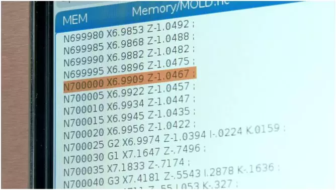 CNC数控编程培训:程序被迫中断后,该如何继续加工,加工,数控,培训,第3张 CNC数控编程培训:程序被迫中断后,该如何继续加工,程序被迫中断后,该如何继续加工,加工,数控,培训,第3张